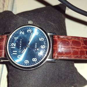 Elements Split Leather Men's Watch